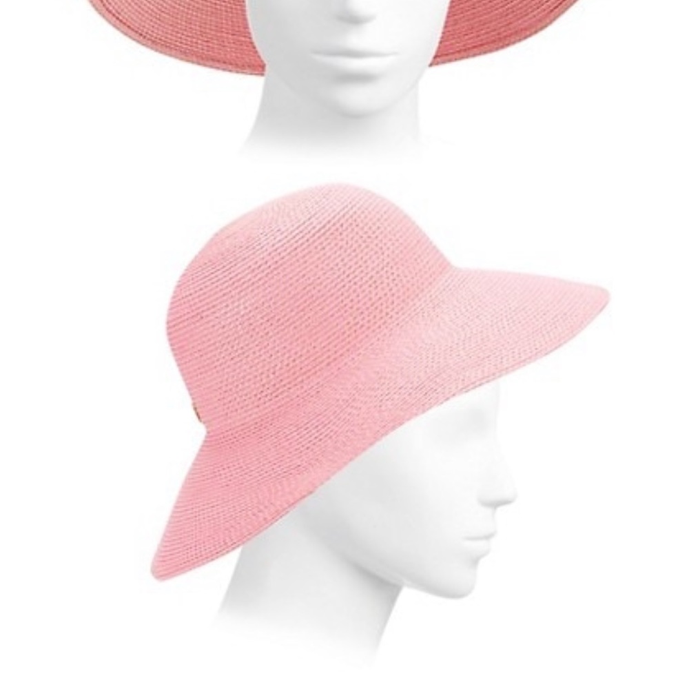 Eric Javits Hampton sun hat - pop pink - NWT